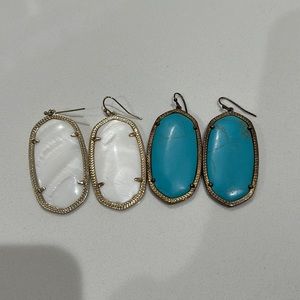 Kendra Scott, 2 pairs of earrings
